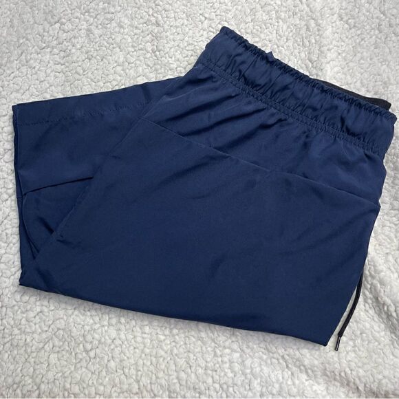 Nike Dri-Fit Standard Fit Men's
Navy Blue Activewear Shorts Size
Large Logo - Picture 9 of 9
